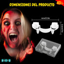 PAGA 1 Y LLEVA 2  - COLMILLOS DE VAMPIRO RETRÁCTILES - Cómodos y ultrarealistas