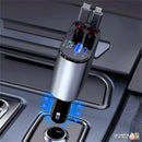 CARGADOR RETRÁCTIL 4 EN 1 PARA AUTO - CARGA VARIOS DISPOSITIVOS AL MISMO TIEMPO