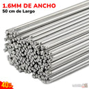 SET DE 10 VARILLAS DE ALUMINIO PARA SOLDAR - LA SOLUCIÓN PARA UNA SOLDADURA FUERTE Y DURADERA