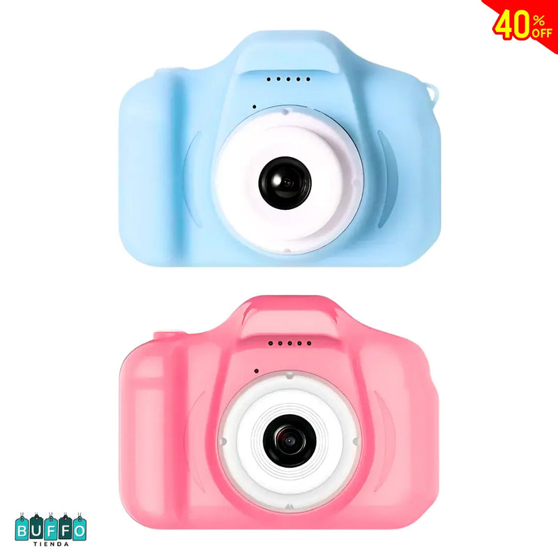 MINI CÁMARA DIGITAL PARA NIÑOS - PROYECTA SUS MOMENTOS ESPECIALES