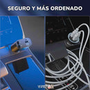 CARGADOR RETRÁCTIL 4 EN 1 PARA AUTO - CARGA VARIOS DISPOSITIVOS AL MISMO TIEMPO