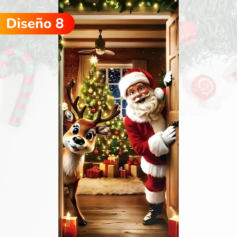 FUNDAS NAVIDEÑAS PARA TODO TIPO DE PUERTAS