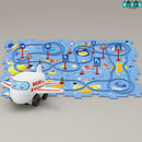 MEGA PISTA MAGNÉTICA INFANTIL - ¡Conecta, arma y acelera la diversión!