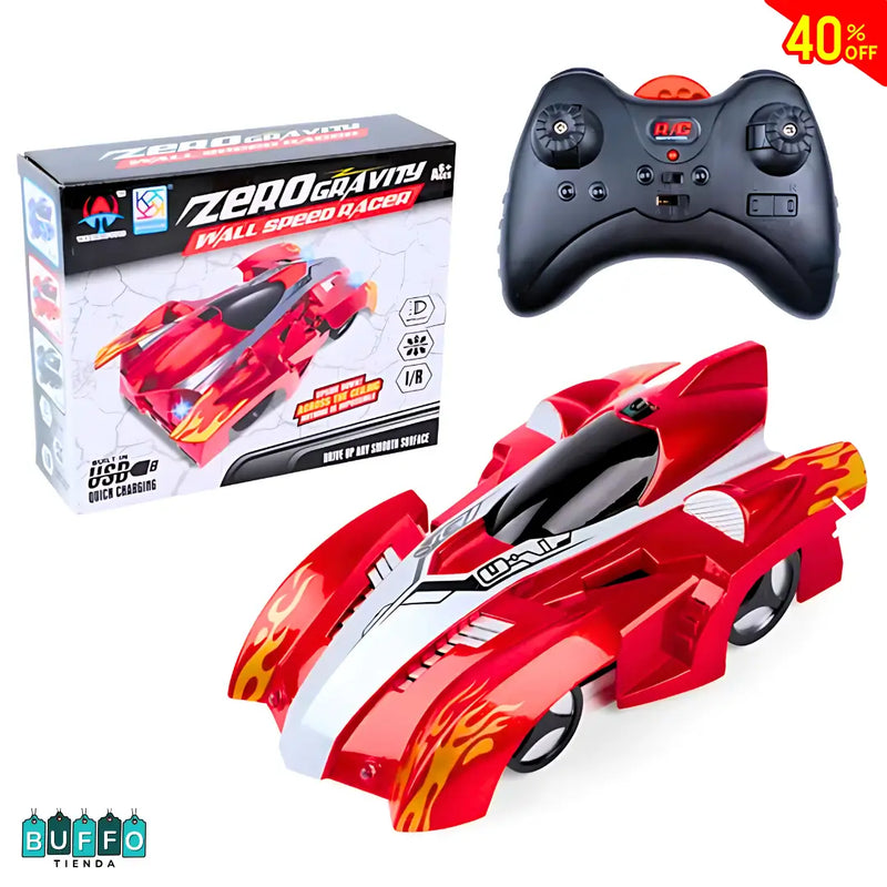 ZERO GRAVITY - CARRO A CONTROL REMOTO QUE SUBE PAREDES