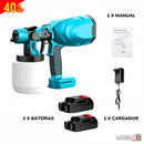 PAINT PRO™ - PISTOLA PULVERIZADORA DE PINTURA INALÁMBRICA CON 2 BATERIAS - PINTA RÁPIDO Y AHORRA ENERGÍA