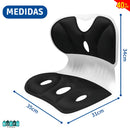 ASIENTO DE PROTECCIÓN LUMBAR - ACOLCHONADO Y CORRIGE LA POSTURA