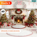 TELONES NAVIDEÑOS PARA PARED O VENTANAS + Cinta doble faz de REGALO