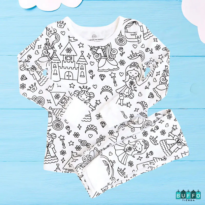 PIJAMAS MÁGICAS PARA COLOREAR - TRANSFORMA LA HORA DE DORMIR EN UNA AVENTURA CREATIVA