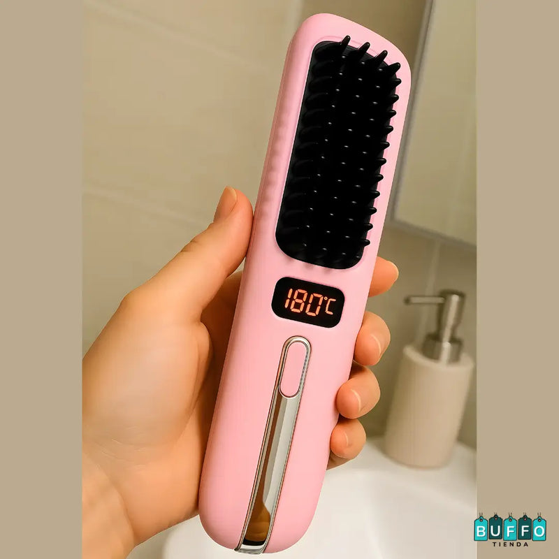 MINI CEPILLO ALISADOR PORTÁTIL - TU CABELLO IMPECABLE EN TODO MOMENTO