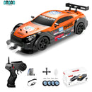 CARRO GT DRIFT 1:16 A CONTROL REMOTO CON LUZ LED Y CON EFECTO DE NITRO
