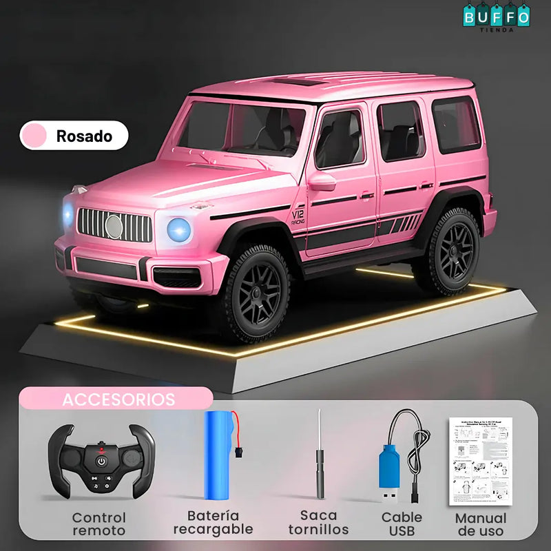 CAMIONETA MERCEDES AMG TODO TERRENO A ESCALA CON CONTROL REMOTO Y DETECTOR DE GESTOS