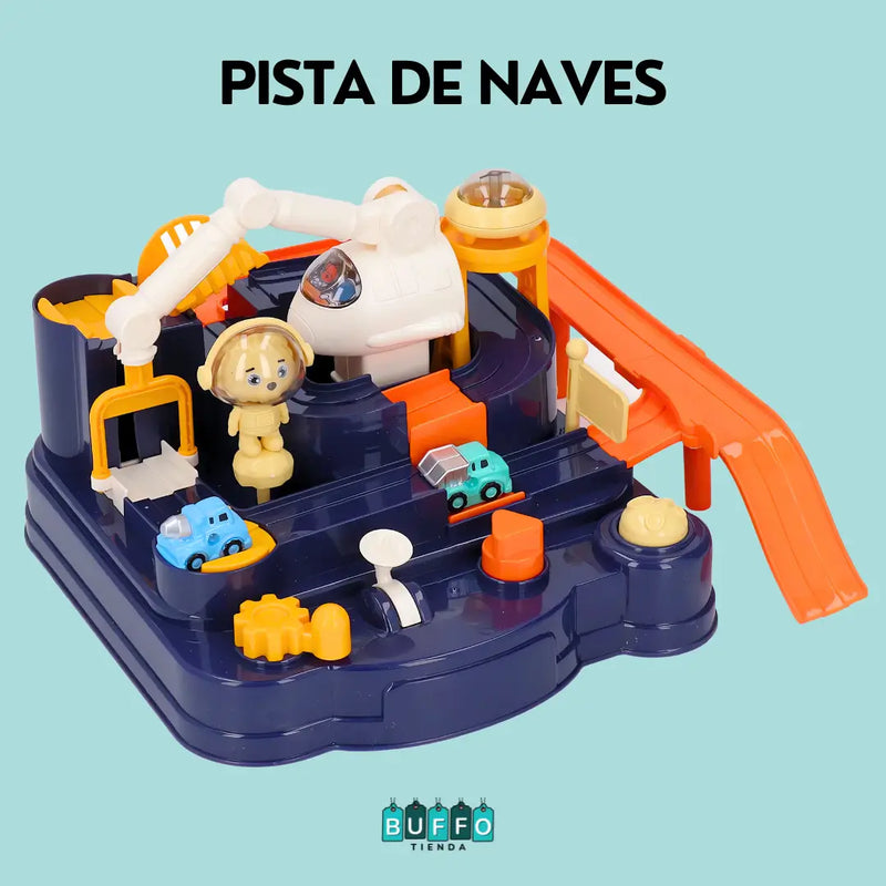 PISTA DE CARROS MONTESSORI PARA NIÑOS - DIVERSIÓN INTERACTIVA SIN FIN