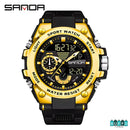 RELOJ DIGITAL SANDA DEPORTIVO ORIGINAL - MODELO 3302 RESISTENTE AL AGUA