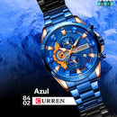 RELOJ CURREN DE LUJO PARA HOMBRE - MODELO 8402 RESISTENTE AL AGUA
