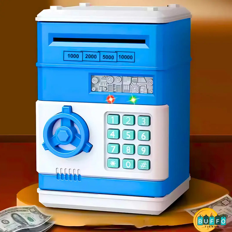 CAJA FUERTE ELECTRÓNICA INFANTIL - ENSEÑA A TUS HIJOS A AHORRAR